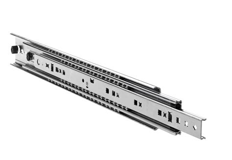 Accuride drawer slides won - Lever Disconnect. The lever method is the most resilient. Push up or down on a spring-loaded lever on the slide's inner member (also called the “drawer member) to disconnect. The lever disconnect has a lock-out or stop-out feature that’s helpful for pull-out trays in workstations. The lever-disconnect method is perhaps the most common on ...